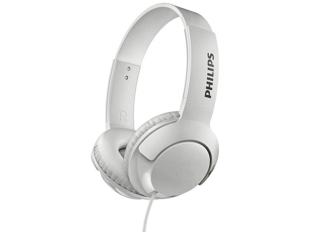 Philips Αναδιπλούμενα Στερεοφωνικά Ακουστικά 103dB σε Λευκό χρώμα