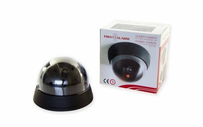 First Alarm Ψεύτικη Κάμερα παρακολούθησης Dummy Security Camera σε Μαύρο χρώμα - First Alarm